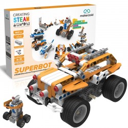 superbot steam robot 26 en 1 de makerzoid