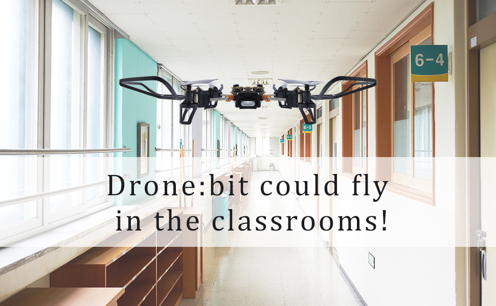drone bit vuelo seguro en clase