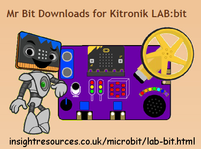 Tutoriales de Mr Bit para Kitronik LAB:bit